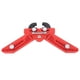 thumbnail image 3 of Soporte de marco de arco de polea de tiro con arco antideslizante ajustable soporte de estante de arco de tiro con arco soporte rojo, 3 of 10