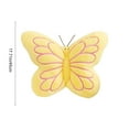 thumbnail image 3 of ToyKingdee Butterfly Pillow Decorative Butterfly Shaped Throw Pillows Soft Plush Cushion Decor for Bedroom Living Room Couch Sofa, 3 of 6