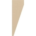 thumbnail image 3 of 2"W x 4"D x 12"H Thin Concord Rough Cedar Woodgrain TimberThane Corbel, Primed Tan, 3 of 6