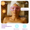 thumbnail image 2 of Antifaz de Gel Terapia Frío y Calor Diseño Glitter Rosa para Ojos | Alivio de Fatiga Ocular, Dolor de Cabeza y Estrés | Máscara Relajante | Spa en Casa | Sueño y Descanso Total, 2 of 10