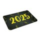 thumbnail image 1 of Alfombra de franela para baño con texto "Feliz año nuevo 2025", para entrada interior y exterior, porche delantero de casa, 1 of 7