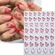 thumbnail image 2 of Pegatinas para decoración de uñas BSBTBZ 3D con forma de corazón de amor para San Valentín, 6 unidad, 2 of 9
