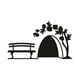 thumbnail image 2 of Pegatinas de Pared con Forma de Agujero de Ratón | Calcomanías Decorativas Talladas de 17 X 10 Cm | Arte de Pared Extraíble y Reutilizable para Dormitorio, Sala de Estar, Oficina, Estudio, Habitación, 2 of 6