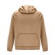 thumbnail image 5 of MHFRRA Sudadera con Capucha y Cremallera de Un Cuarto, Informal, Forrada, Cómoda, Suave, Cálida, para Invierno, Otoño, Exterior, Deportiva, con Capucha Marrón, 5 of 5