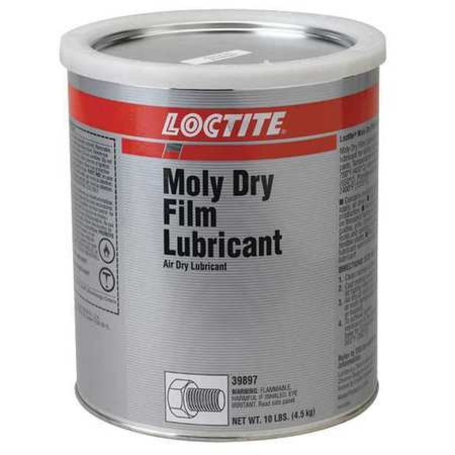 LOCTITE 233503 Dry Film Lubricant, 10 lb., Can, Black LB 8017 Moly Dry