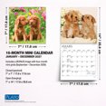 thumbnail image 5 of Chiots | 2027 7x14" (Hanging) Mini Wall Calendar | French Language, 5 of 5