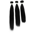 thumbnail image 4 of LUXLUXE Rico 100% Unprocessed A7 Grade Human Hair Bundle 10 Inches 101214 Lengths Free Part 4X4 Hand Tied Swiss Lace Closure, 4 of 7