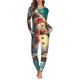 thumbnail image 1 of Pijama de Navidad de manga larga para mujer, ropa de dormir cómoda, conjunto de 2 piezas, otoño e invierno, envío directo, 1 of 4