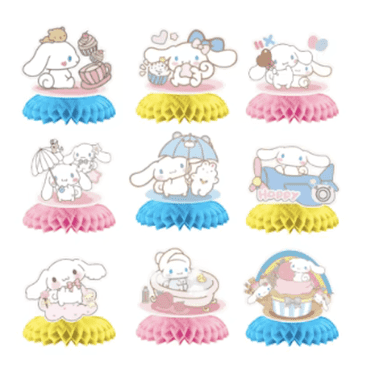 cinammon roll 9pc centerpieces  table decor party decor
