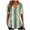 Green, variant on Penkiiy Womens Tops Hide Belly Tunic 2023 Summer Short Sleeve T Shirts Cute Flowy Henley Tshirt Casual Dressy Blouses For Leggings M Blue