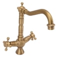 thumbnail image 3 of Grifo De Lavabo De , Grifo De Lavabo Retro, Válvula Fuerte De Latón Para Cocina, 3 of 7