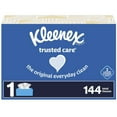thumbnail image 1 of Kleenex Trusted Care Facial Tissues, 1 Flat Box, 1 of 9