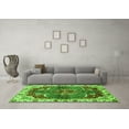 thumbnail image 3 of Ahgly Company Indoor Rectangle Abstract Green Modern Area Rugs, 8' x 10', 3 of 4