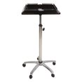 thumbnail image 2 of Salon Tray Cart, Large Capacity Movable Tool Storage Salon Rolling Tray Cart 5 Universal Wheels Adjustable Height Multifunctional  For Hair Salon, 2 of 8