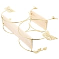 thumbnail image 3 of FRCOLOR 1pc Multi-purpose Rack Iron Decorative Shelf  Wall-mounted Rack (Golden), 3 of 8