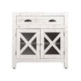 thumbnail image 2 of Picket House Furnishings Rylan 2-Door Accent Chest in White, 2 of 9