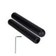 thumbnail image 4 of 2 adaptadores para barra de pesas con llave, accesorios de gimnasio, postes de pesas cabeza de bola de 50 mm x 300 mm, 4 of 9