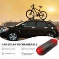 thumbnail image 2 of keepw ABS Solar Power Dummy Car Alarm Car Alarm Power Dummy Car LED Flashing Car Anti Theft Device Solar Power Red&Blue, 2 of 6