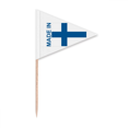 thumbnail image 1 of Finland Country Love Toothpick Triangle Cupcake Toppers Flag, 1 of 3