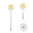 thumbnail image 3 of Unique Bargains 1 Pc Long handle Bath Brush Body Scrubber for Bathroom 13.77"x2.75"x1.37" White, 3 of 6