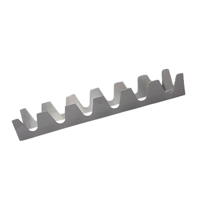 Estante Para Tacos En Forma De V, Accesorios De Cocina De Acero Inoxidable, Soporte Para Pizza, Estructura Estable Bien Equilibrada Para Estantes Para Perros Calientes Para El Hogar Methold HA015145-00