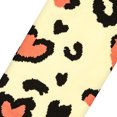 thumbnail image 3 of Cool Socks – Leopard Hearts Pattern – Knee High Length Compression Socks – 15–20 mmHg – Sport and, 3 of 6