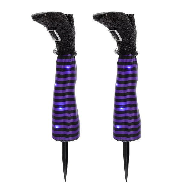 Halloween Decoration Prosthetic Witch Leg Garden Decorations