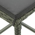 thumbnail image 5 of vidaXL Patio Bar Set Bar Table and Stools Patio Furniture Set with Cushions, 5 of 52
