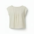thumbnail image 2 of Blczomt Casual Trendy Tops for Women 2026 White Lightweight T Shirt Blouses for Women Plus Size,XL, 2 of 8