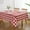 V46-red White Buffalo Plaid, variant on Fall Tablecloth 60 x 102 Inch Orange Plaid Rectangle Table Cloth - Thanksgiving Autumn Oblong Polyester Tartan Plaid Table Cover Reusable Water Resistant for Holiday Party Kitchen Dining