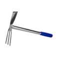 thumbnail image 2 of Garden Hoe Hand Tool Home Weeding Planting Gardening Tool Loosening Hand Weeding Multifunctional hoe, 2 of 8