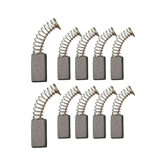 Universal Motor Carbon brush 10pcs 10x 15mm x 10mm x 6mm Electric Fitting Metal Parts Tool 10* 10pc Accessories