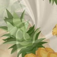 thumbnail image 2 of Coolnut 60" Pineapples Outdoor Round Tablecloth, Waterproof Stain-Resistant Non-Slip Circular Tablecloth with Umbrella Hole and Zipper for Tabletop Backyard Party BBQ Decor, 2 of 7