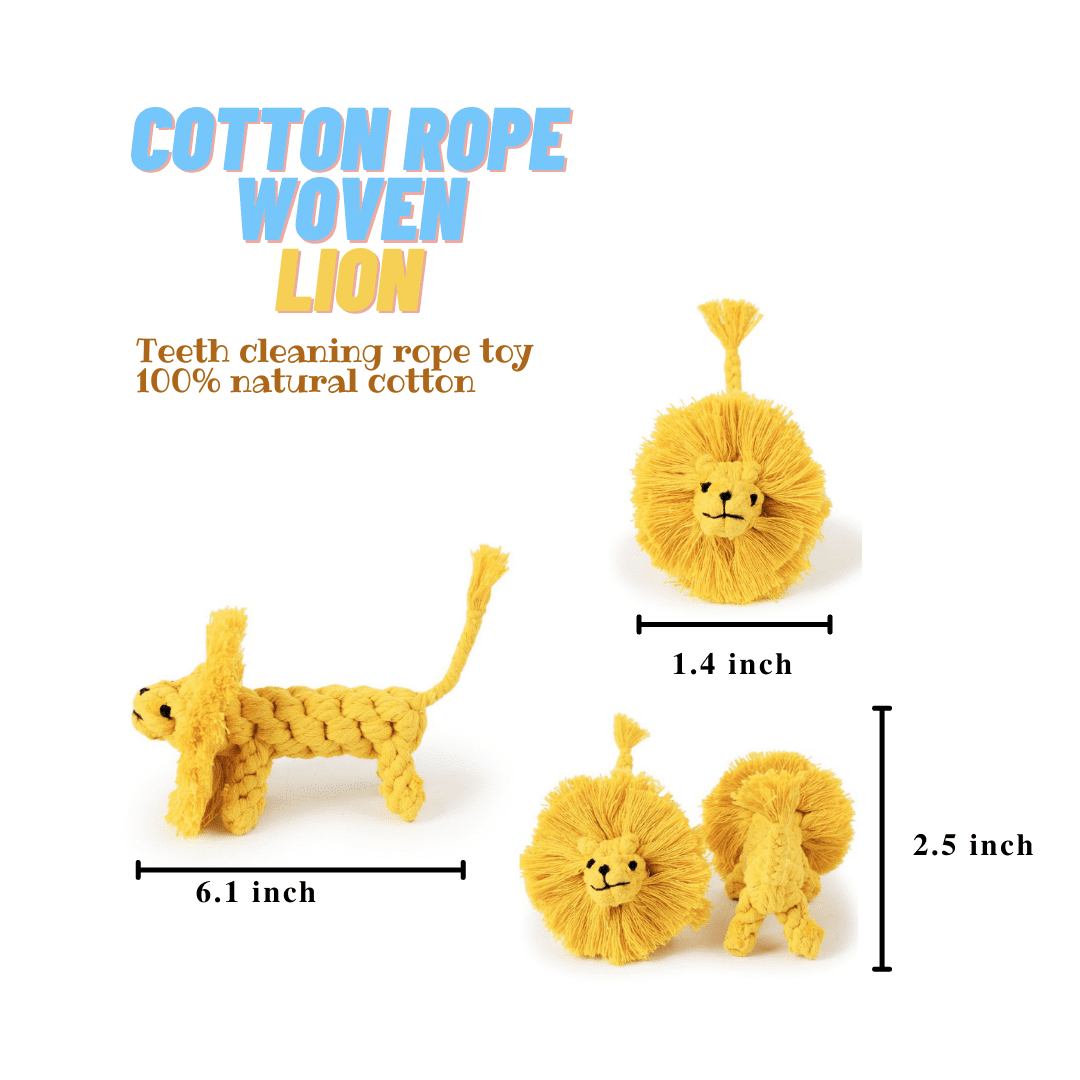 Island Paws, 5 Pack Dog Teething Chew Toys for Puppy, Small and Medium Dogs