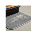 thumbnail image 3 of Arenero Abierto Acero Inoxidable Grande Deva Gato Con Pala Y Tapete Xtellar negro, 3 of 3