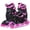 Rose, variant on MammyGol Adjustable Inline Skates with Light-Up Wheels for Boys Girls Outdoor Sports, Comfort Youth Kids Skates Blue 5-8