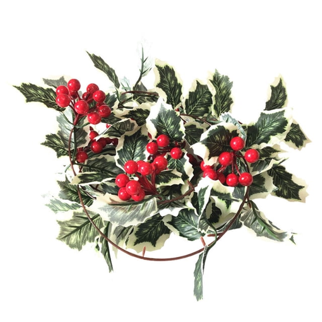 Moyic Guirnalda navideña de mimbre con luces LED rojas navideñas Reino Unido Iluminación y accesorios Moyic HA7250-00B