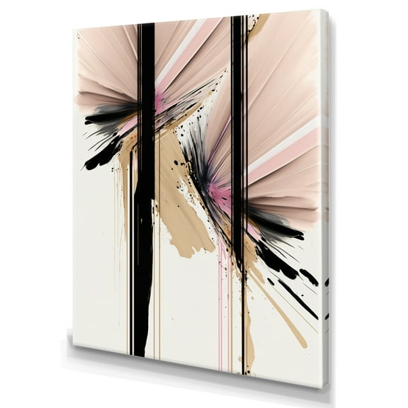 Designart Abstract Geode Painting III Canvas Wall Art
