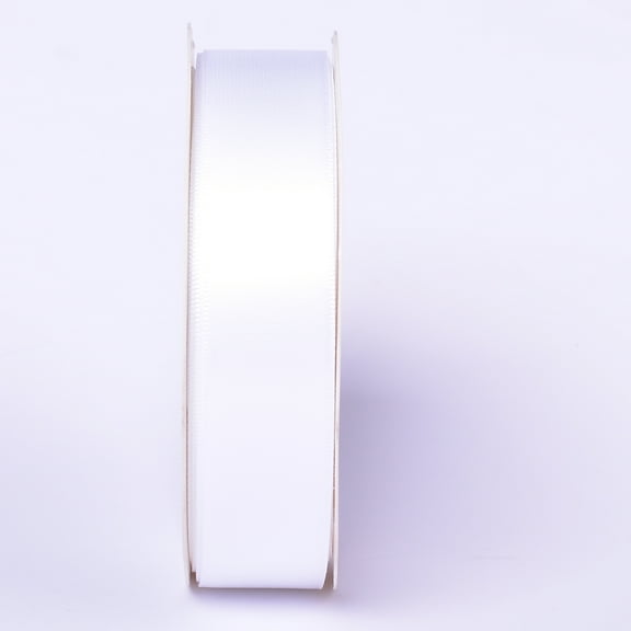 Yama Ribbon 1.5" Single Face Satin White Mega Ribbon, 1 Each
