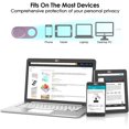 thumbnail image 2 of Webcam Cover, Camera Cover Slide, 0.027 Inch Ultra-Thin Metal Camera Privacy Covers for Laptop, PC, Smartphone, Protect Your Visual Privacy and Security (Black - 3 Pack), 2 of 7