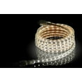 thumbnail image 1 of CBConcept UL Listed, 3.3 Feet, 360 Lumen, 4000K Soft White, Dimmable, 110-120V AC Flexible Flat LED Strip Rope Light, 60 Units 3528 SMD LEDs, Indoor/Outdoor Use, Accessories Included, [Ready to use], 1 of 6