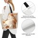 thumbnail image 3 of Balery Relaxing Cat With Tea Bolsa Tote Estilo Estético con Cremalleras, Bolsa de Hombro, Bolsa de Compras Grande y Plegable, 3 of 8