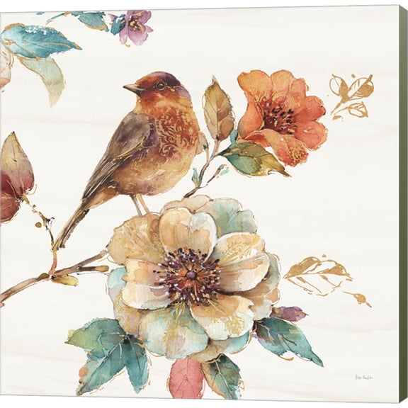 Spiced Nature II Soft White by Lisa Audit, Canvas Wall Art