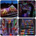 thumbnail image 4 of Guirnalda de luces de hadas para exteriores, guirnalda impermeable de 100/150M, cadena de luces estrelladas para boda, interior y exterior, decoraciones de jardín de Navidad, 4 of 4