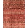 thumbnail image 1 of Ahgly Company Machine Washable Indoor Rectangle Abstract Red Area Rugs, 2' x 3', 1 of 7