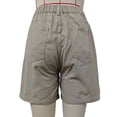 thumbnail image 4 of Cargo Shorts for Women Breathable and Lightweight Elastic Waist Shorts Straight Leg and 6 Pockets, 4 of 8