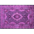 thumbnail image 1 of Ahgly Company Indoor Rectangle Medallion Purple Traditional Area Rugs, 8' x 12', 1 of 4