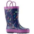 thumbnail image 2 of Oaki Kids Rubber Rain Boots with Easy-On Handles for Boys Girls Toddlers, 2 of 3