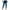 Blue, variant on Flare Bottom Jeans Women's Denim Print Leggings, High Waisted Stretchy Seamless Legging Pants, Slim Fitting Workout Yoga Pants Blue XL
