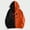 Orange, variant on Valora Men Sweatshirt Men's Hoodies Sweatshirts Autumn Winter Color Blocked Long Sleeve Hooded Cardigan Sweatshirt for Men Yellow XL